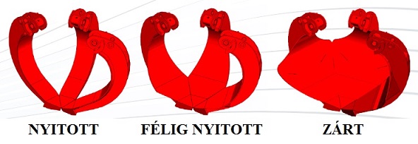 Polipkanál csészék típusa