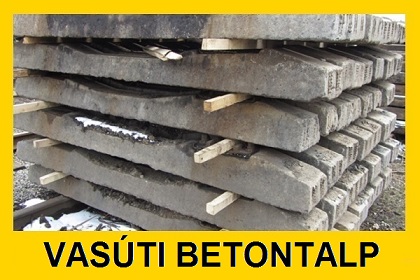 Vasúti betontalp