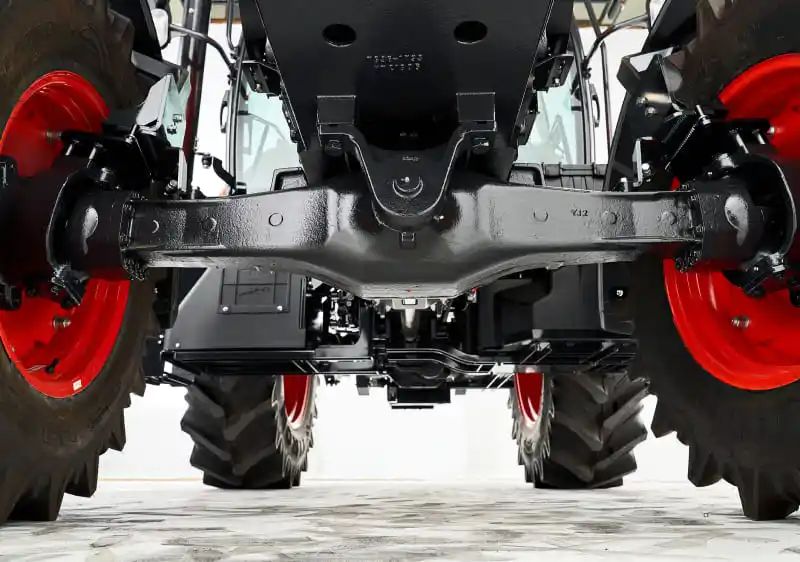 Kioti hx modellcsalád robosztus első tengely bolygóműves meghajtással