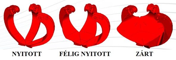 Polipkanál csészék típusa