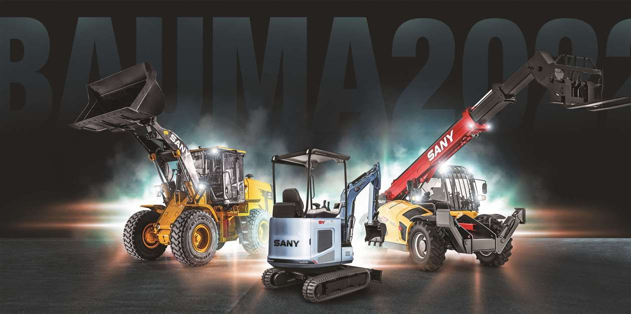 SANY BAUMA 2022 ujdonságok