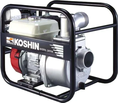 Koshin SEH-50X, SEH-80X, SEH-100X motoros szivattyú nagy szállítóképesség honda motoros szivattyúk