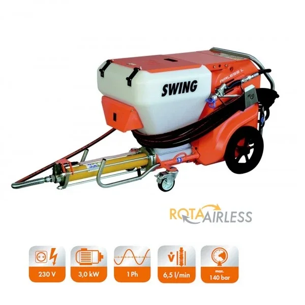 PFT SWING L FC-230V AIRLESS nyitott továbbító szivattyú csavarszivattyú