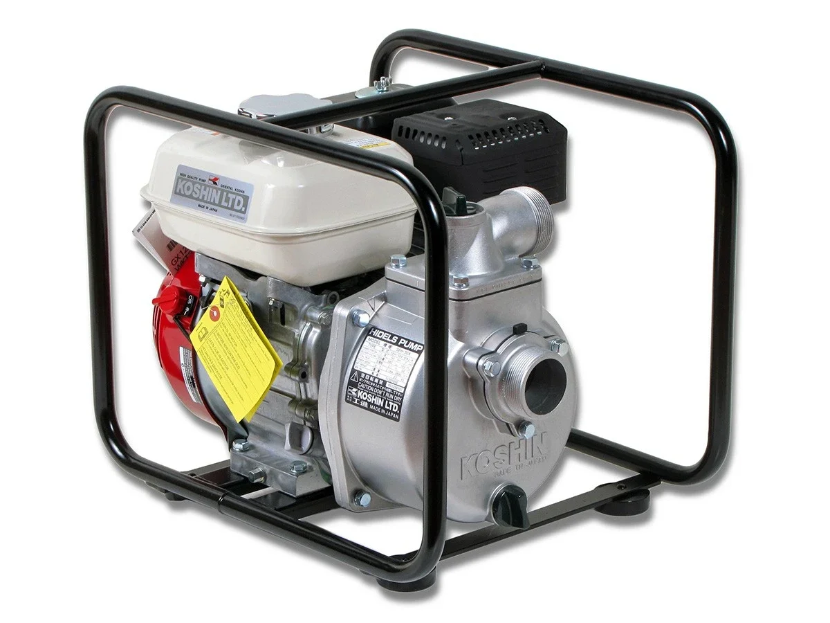Koshin SERH-50B, SERH-50, SERH-50Z subaru és honda motoros szivattyú nagynyomású benzinmotoros szivattyú öntözéshez