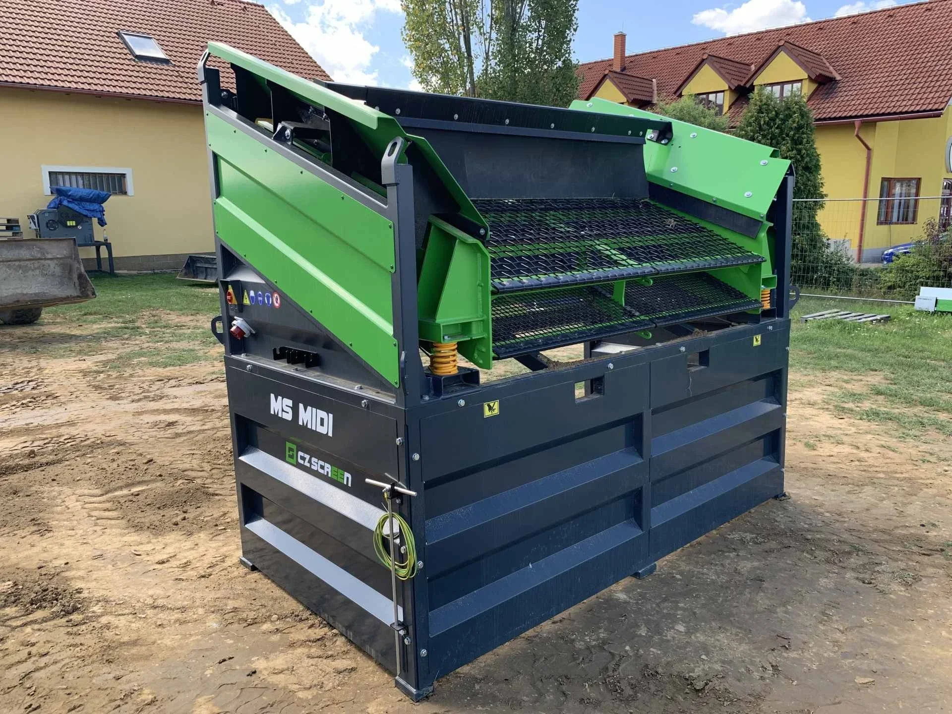 CZ screen MS MIDI elektromos 400 v, 1,5 kw  mobil rosta