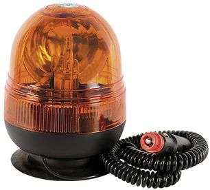 Forgóvillogó 12V H1 izzóval, mágnestalppal kép