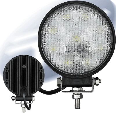 Univerzális LED-es munkalámpa 9 led kerek