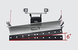 Hilltip pick-up-ra szerelhető hótolólap BILLENŐ / OSCILLÁLÓ LAPÁTSZÖG