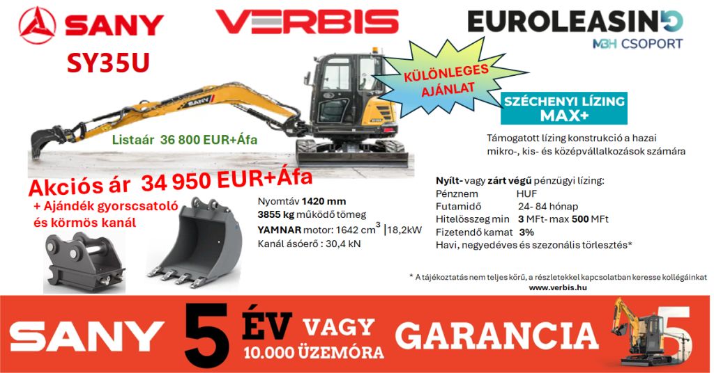SY35U lízing ajánlat