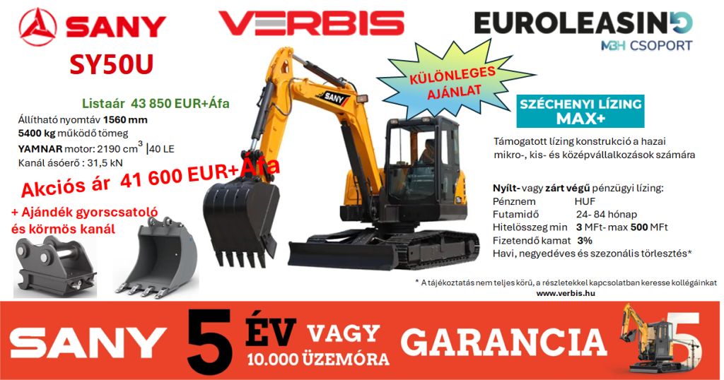SY50U lízing ajánlat