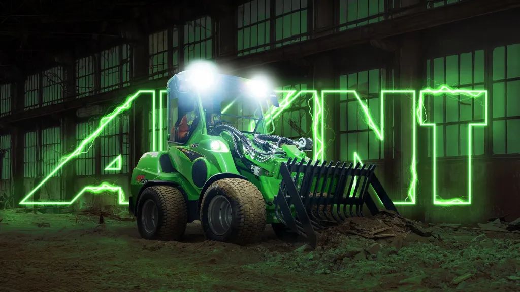 e727 az új 100%-ban elektromos minirakodó az AVANT-tól