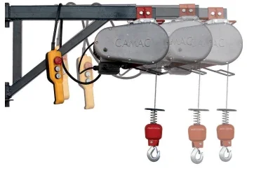 Camac felvonók különböző méretben