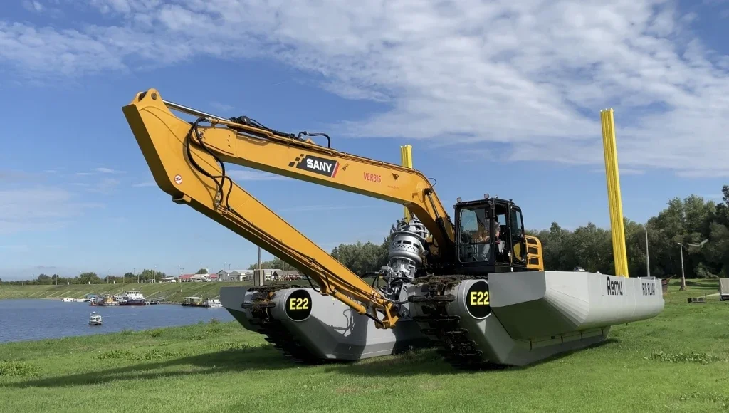Remu Big Float E22 - Sany SY 215C