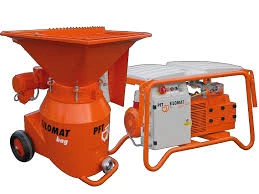 PFT SILOMAT trans plus bag 140 automatikusan szállítja a gyári szárazanyagokat pneumatikus anyagtovábbító