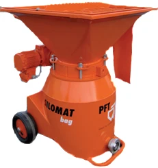 PFT SILOMAT trans plus bag 140 automatikusan szállítja a gyári szárazanyagokat pneumatikus anyagtovábbító 2