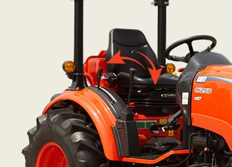 A Kioti CX széria ülés