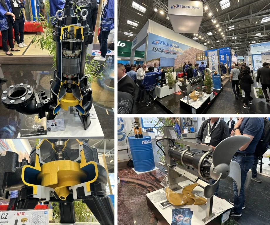 Tsurumi stand IFAT 2024