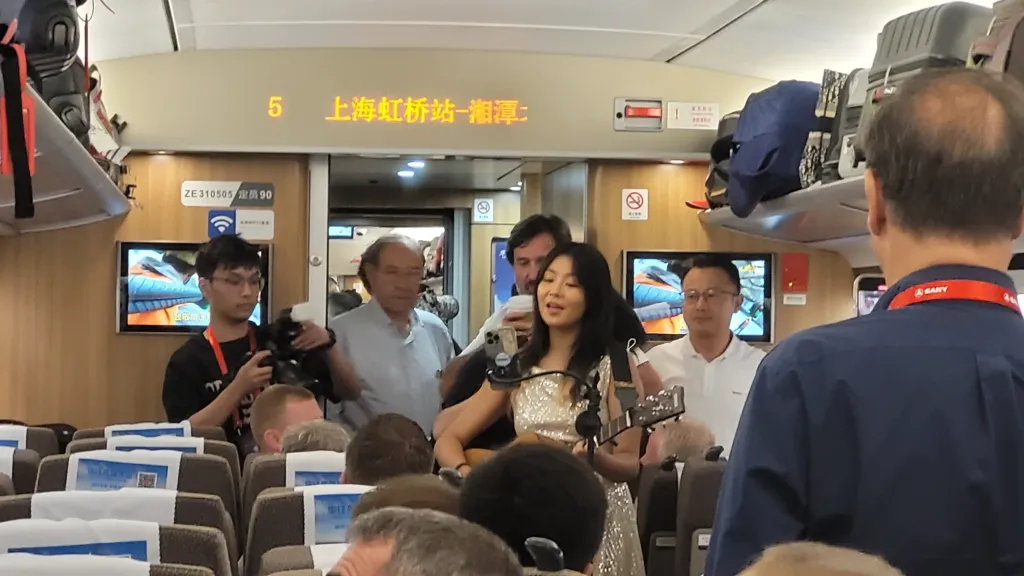 Nagysebességű vasúti út Changsha felé