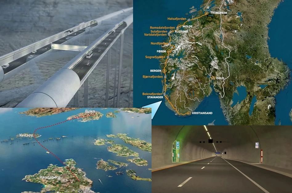 Rogfast Norvégia Rogfast térképen