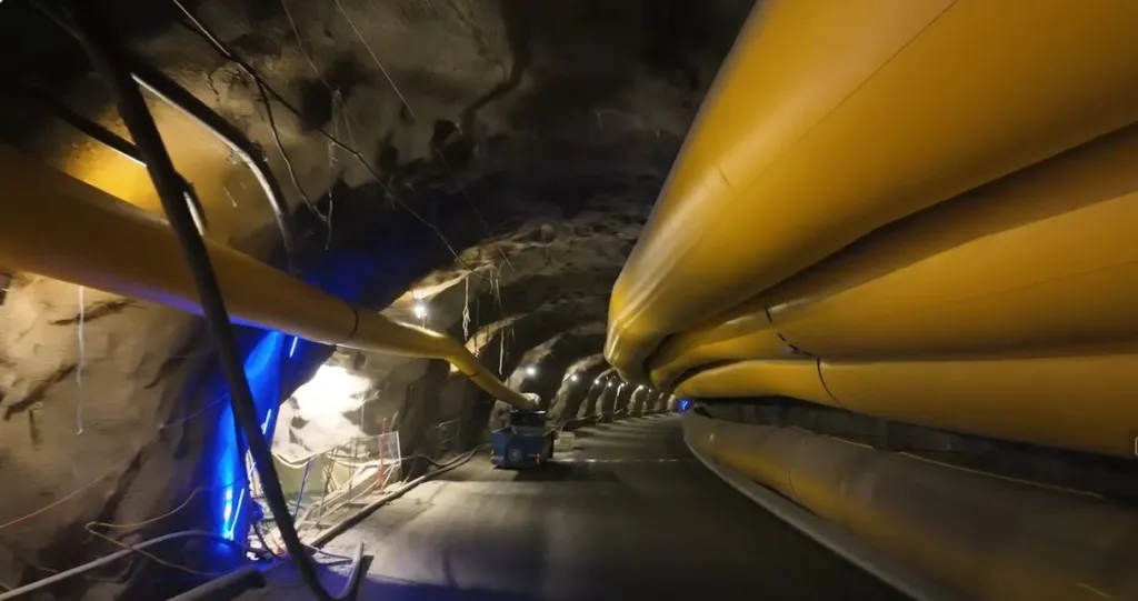 A Rogfast szellőzőlevegő és vízelvezető csőrendszere A Rogfast szellőzőlevegő és vízelvezető csőrendszere