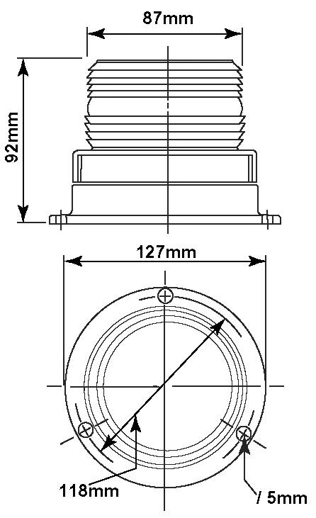 LED villog&oacute; &eacute;s forg&oacute;f&eacute;ny m&eacute;retek 3