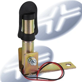 Forgóvillogó tartó gumisapkával és gyorscsatlakozóval függőleges felületre rögzíthető