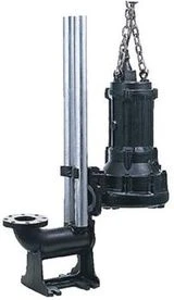 Tsurumi 80U21.5 japán csúcsminőség szennyvízszivattyú széles szivattyúházzal 2