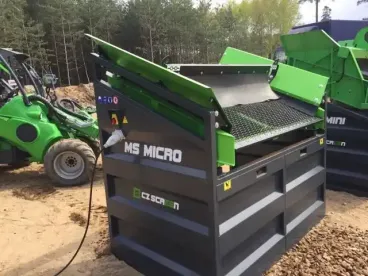 CZ screen MS MICRO elektromos 400v/230v mobil rosta