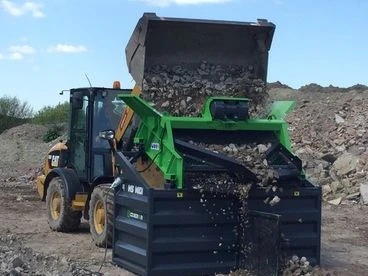 CZ screen MS BIG elektromos 400v/1100w mobil rosta