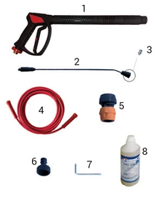 SUPER ipari felhasználás forróvizes magasnyomású mosó 6