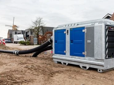 BBA BA180E nyitott vagy zárt burkolattal dízel víztelenítő és szennyvíz szivattyú 2