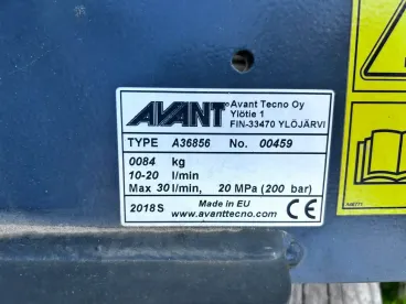 Avant 150-es minikotró adapter 40-es kanálllal Újszerű állapot 4