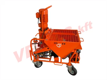 PFT G4 Smart száraz előkevert anyagokhoz vakológép háromfázisú motorral 3