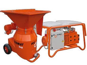 PFT SILOMAT trans plus bag 140 automatikusan szállítja a gyári szárazanyagokat pneumatikus anyagtovábbító