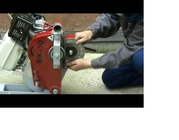 RK-10  kíválóan képes a repedéseket követni repedésvágó gép 4