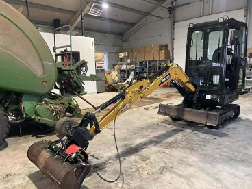 SANY SY18C Gumiláncos minikotró Évjárat: 2025 Újszerű, 231 üzemórával 2