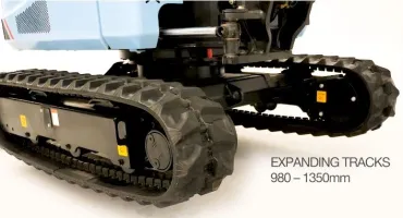 SANY SY19E elektromos állítható nyomtáv