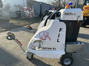 Elektromos hulladékszívó bal oldali nézet