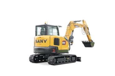 SY60U hátsó profilkép felemelt gémmel