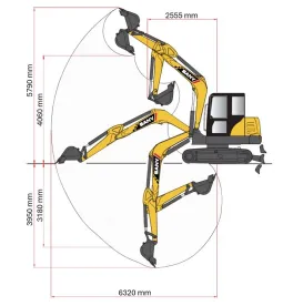 SY60C Működési tartomány