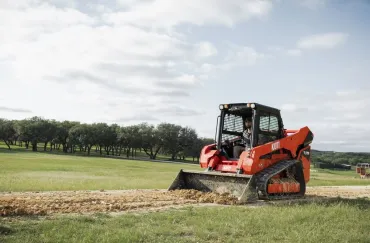 KIOTI TL750 útépítés közben