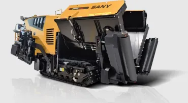 SAP30C-10 Kompakt aszfaltterítő összecsukott állapotban