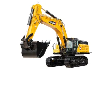 SANY SY750 lánctalpas kotrógép katalógus borítókép