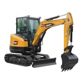 SANY SY35C 3,8 tonnás lánctalpas kotró katalógus borítóképe