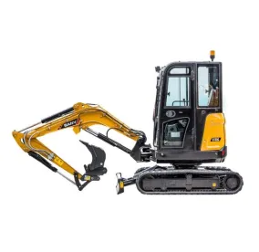 SANY SY35C 3,8 tonnás lánctalpas kotró katalógus képe oldalnézetben