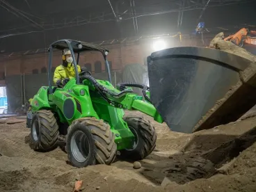 AVANT e727 zárt helyen dolgozik