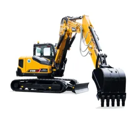 SY80U PB csuklógémes kotró kifordított gémmel