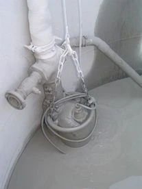 Tsurumi KRS2 keverőlapátos zagyszivattyú- professzionális használatra iszapszivattyú 4 pólusú motorral nehéz üzemi körülményekre 18