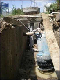 Tsurumi KRS2 keverőlapátos zagyszivattyú- professzionális használatra iszapszivattyú 4 pólusú motorral nehéz üzemi körülményekre 20