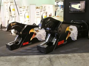 Mantovanibenne SH sorozat acélszerkezetek feldarabolására acélvágó olló 7